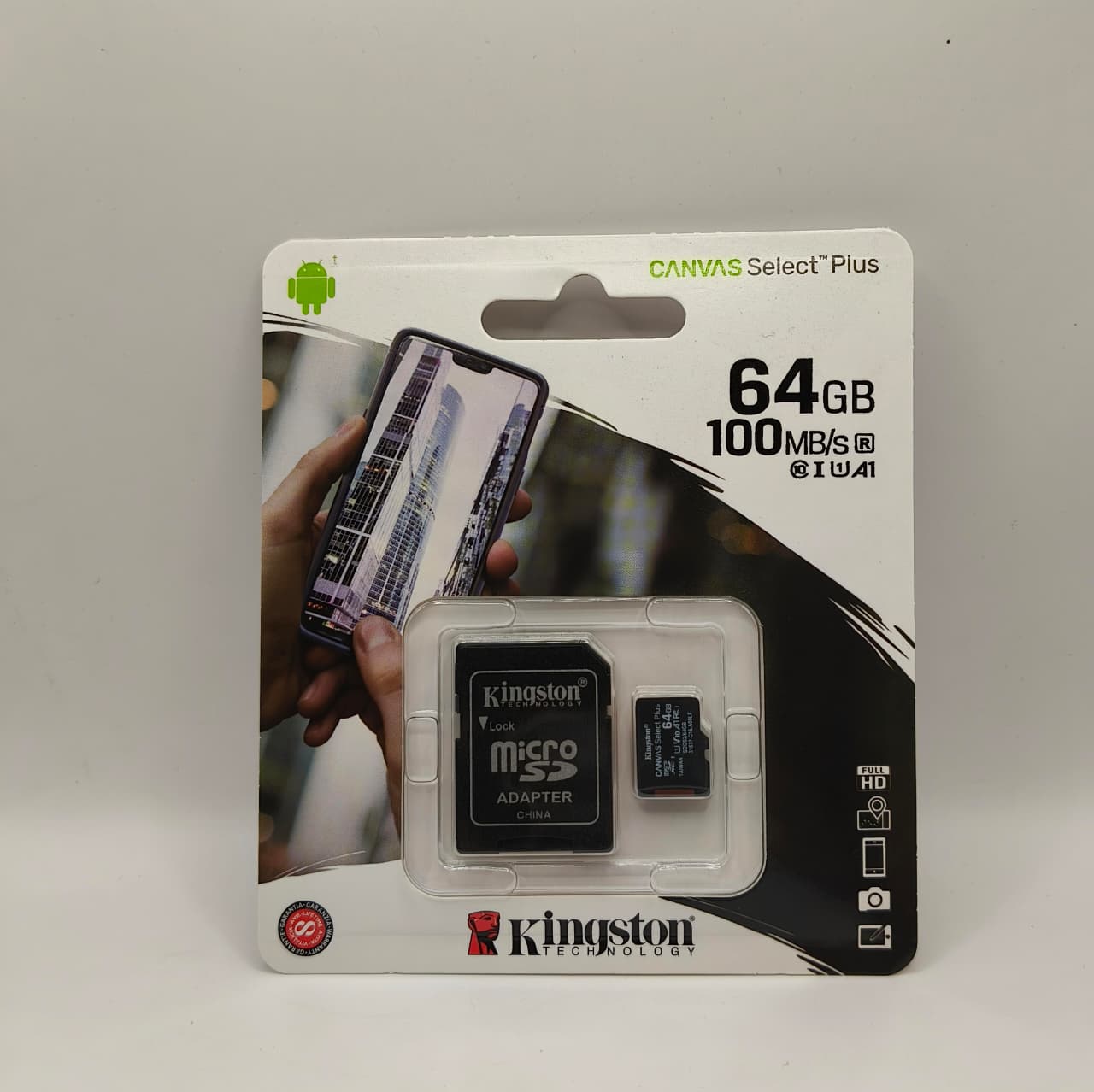Micro SD 64GB 100mb/s Kingston