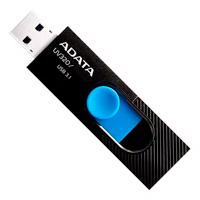 MEMORIA ADATA 64GB USB 3.2 UV320 RETRÁCTIL NEGRO-AZUL