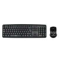 SKU: KB-758 Kit Teclado y Mouse Alámbrico USB Perfect Choice Negro