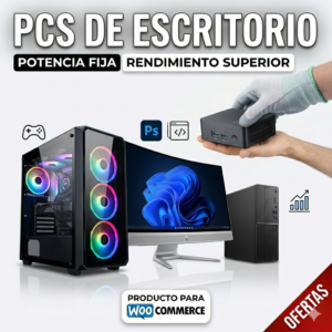 PCs de escritorio