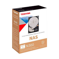 DD INTERNO 20TB NAS TOSHIBA N300/SATA 6.0 GBITS/3.5/CMR/7200 RPM/VELOCIDAD DE TRANSFERENCIA 294 MBS/CACHÉ 1024